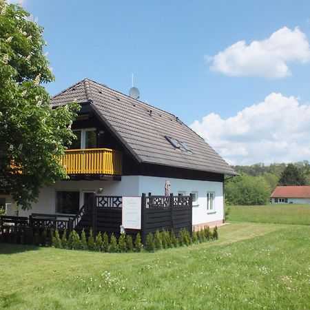 Ferienhaus Moni Mit 2 Separaten Wohnungen Am Silbersee Frielendorf Exterior foto