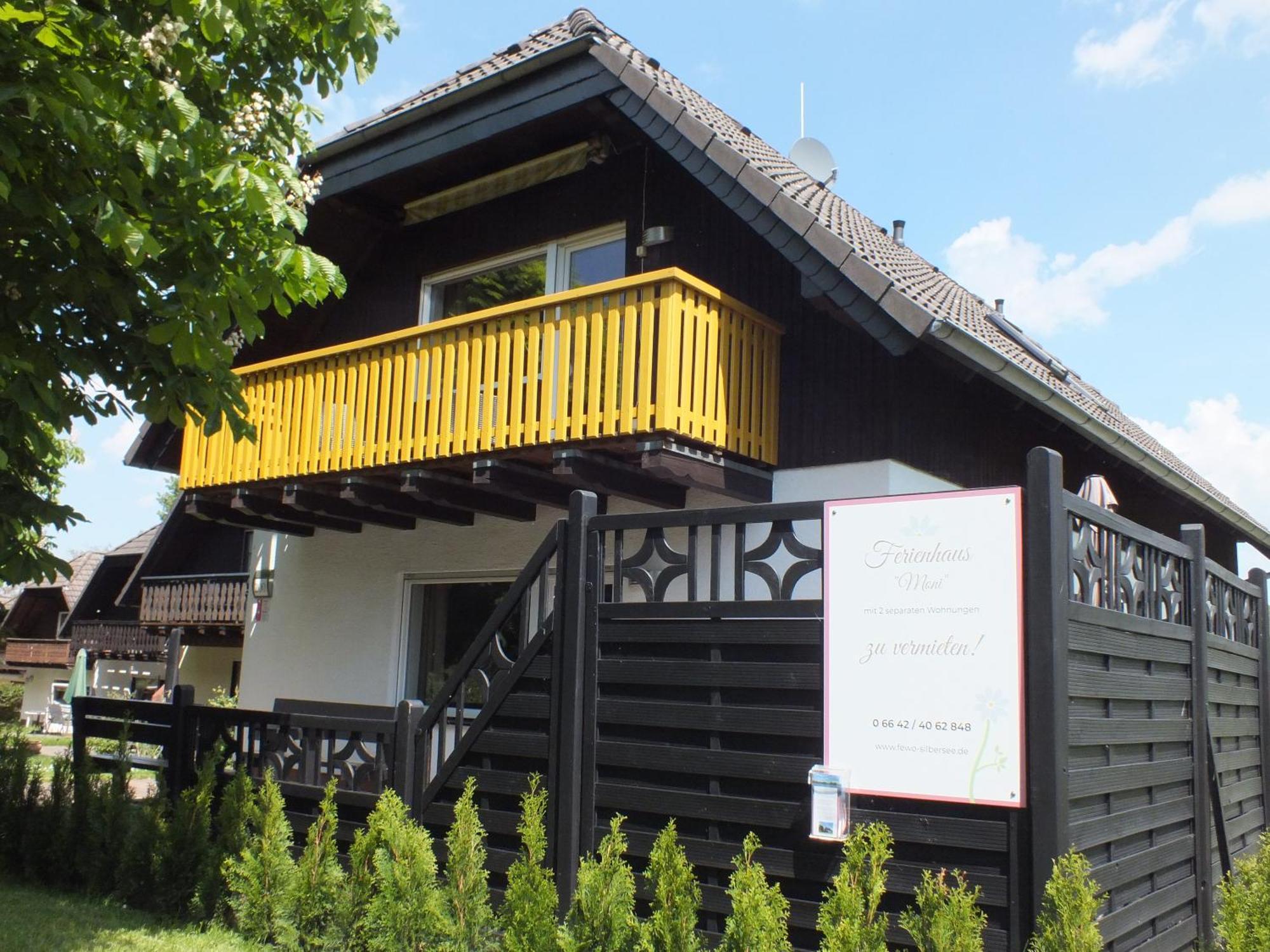 Ferienhaus Moni Mit 2 Separaten Wohnungen Am Silbersee Frielendorf Exterior foto
